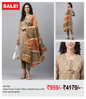 Olive Green Cotton Ethnic Motifs Kurta with Pant and Dupatta